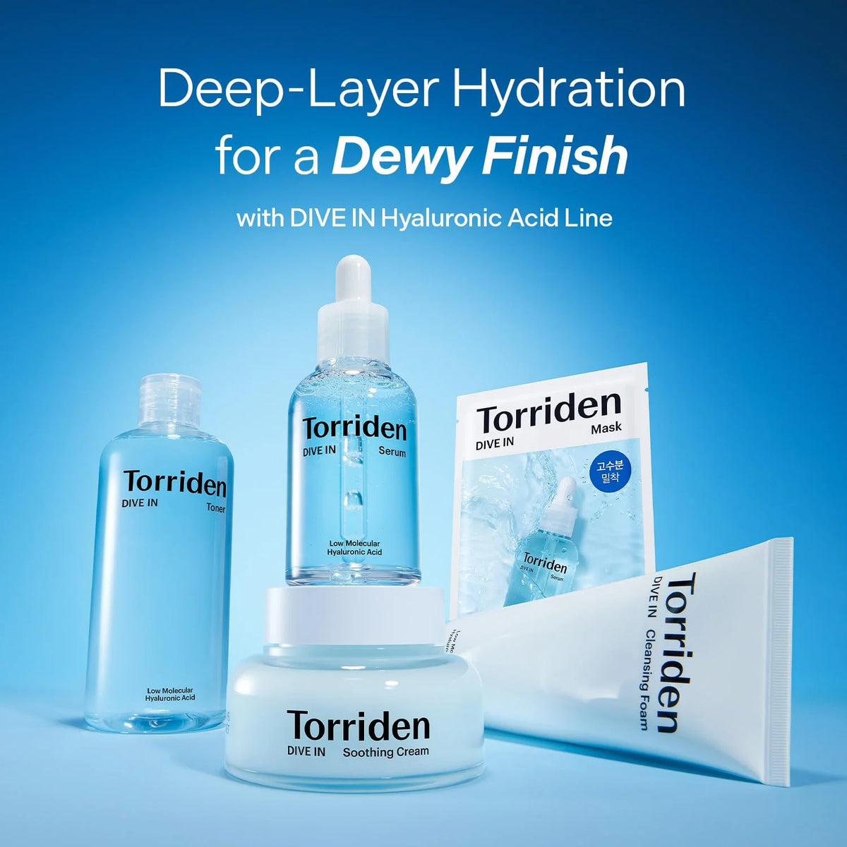 Torriden DIVE-IN Low Molecular Hyaluronic Acid Soothing Cream