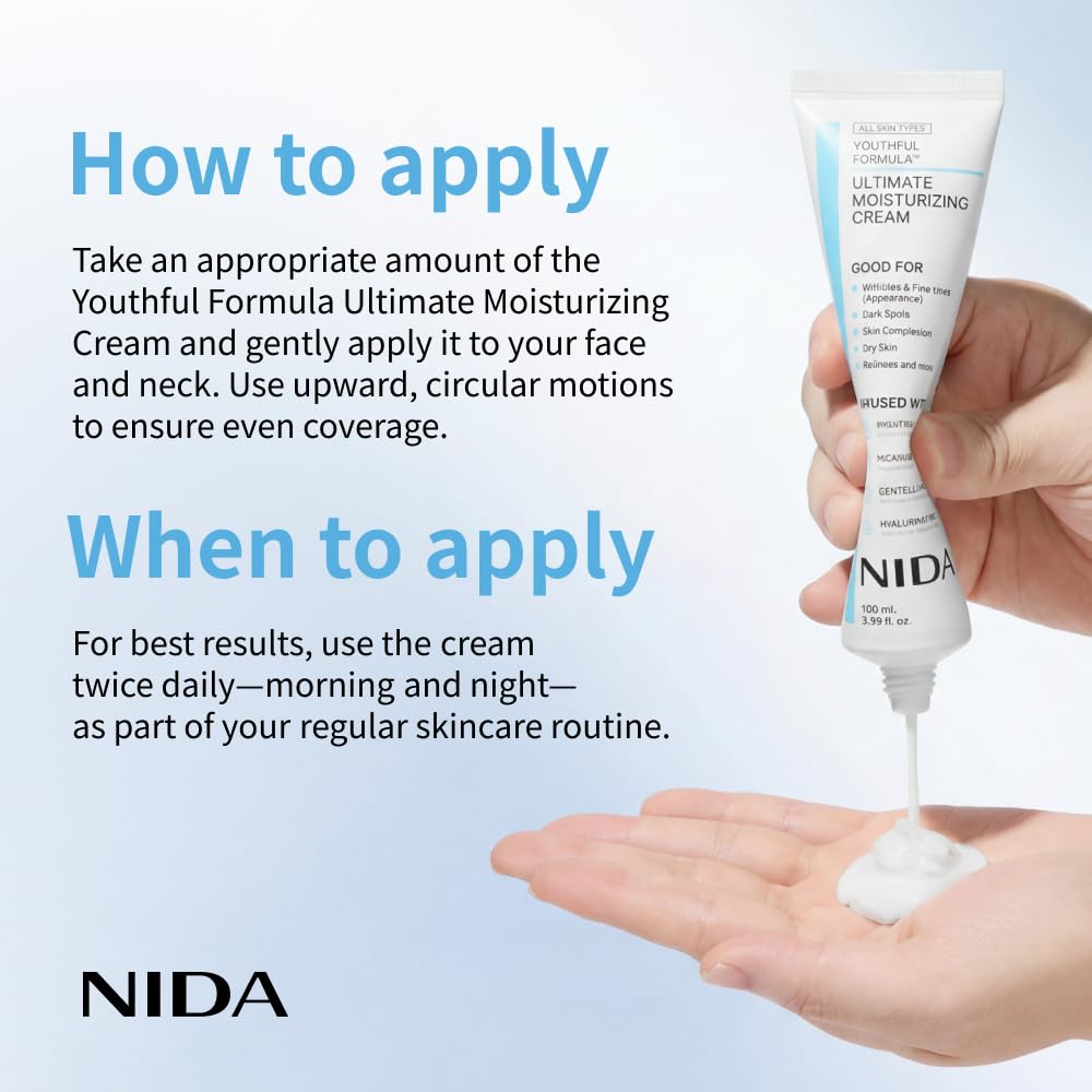 Nida Youthful Formula Ultimate Moisturizing Cream 100ml