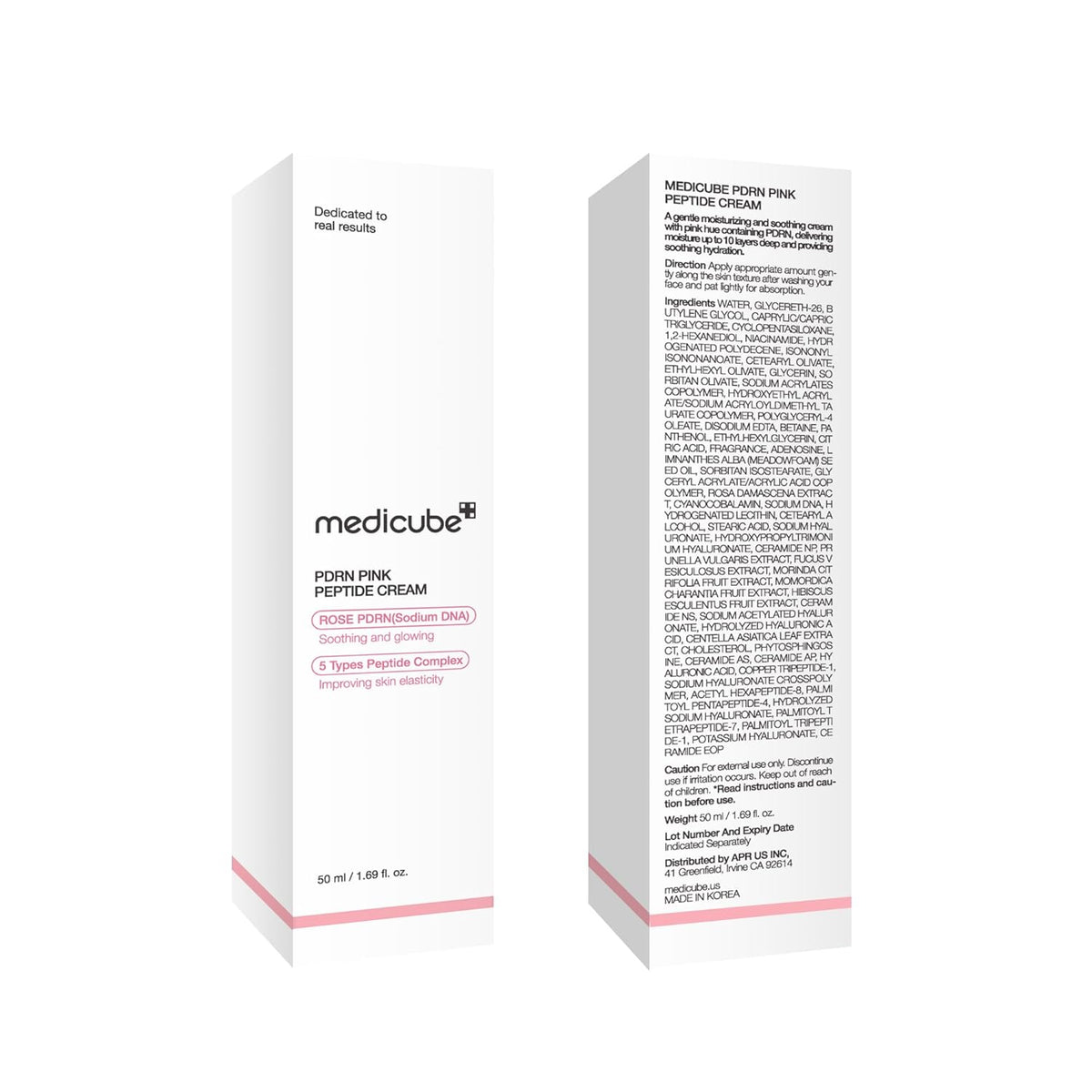 Medicube PDRN Pink Hyaluronic Moisturizing Cream