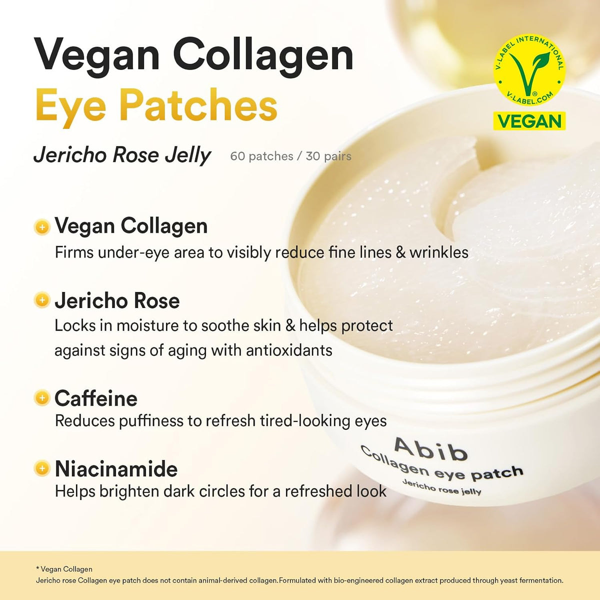 Abib Collagen Eye Patch Jericho Rose Jelly 60pc product detail image 3