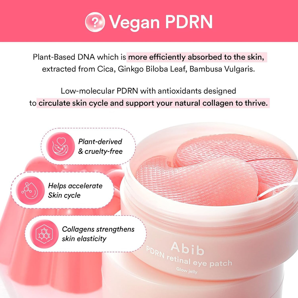 Abib PDRN Retinal Eye Patch Glow Jelly product detail image 5