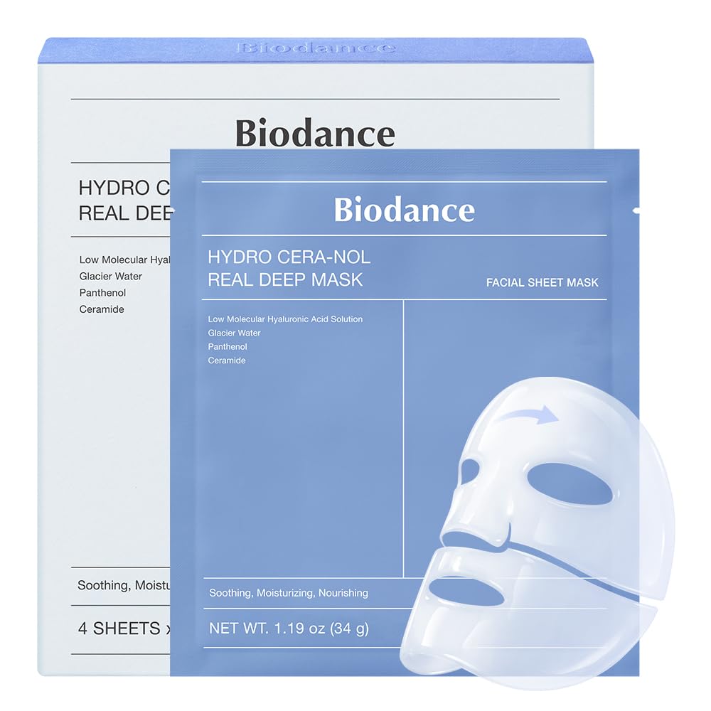 Biodance Hydro Cera-nol Real Deep mask 1 Box 4 Sheets main product photo