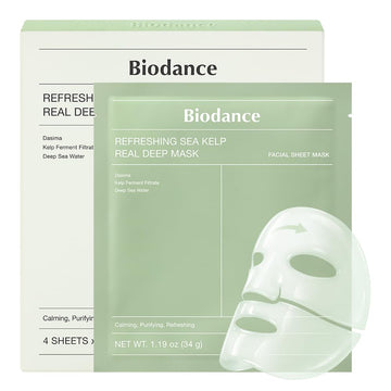 Biodance Refreshing Sea Kelp Real Deep Mask 1 Box of 4 Sheets main product photo