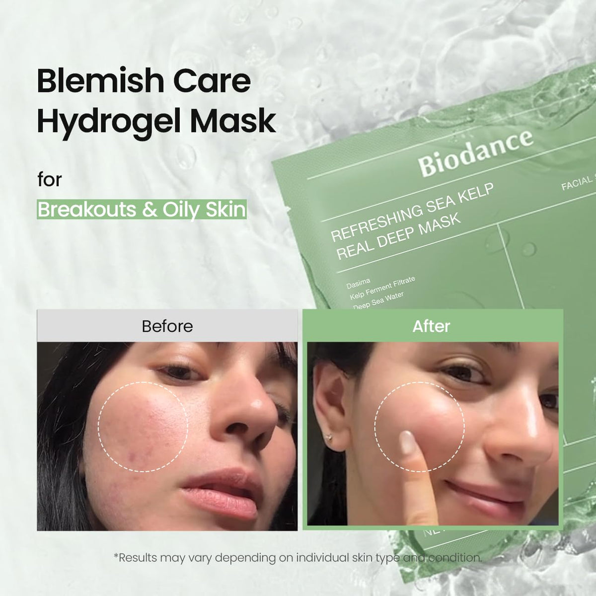 Biodance Refreshing Sea Kelp Real Deep Mask 1 Box of 4 Sheets product detail image 2