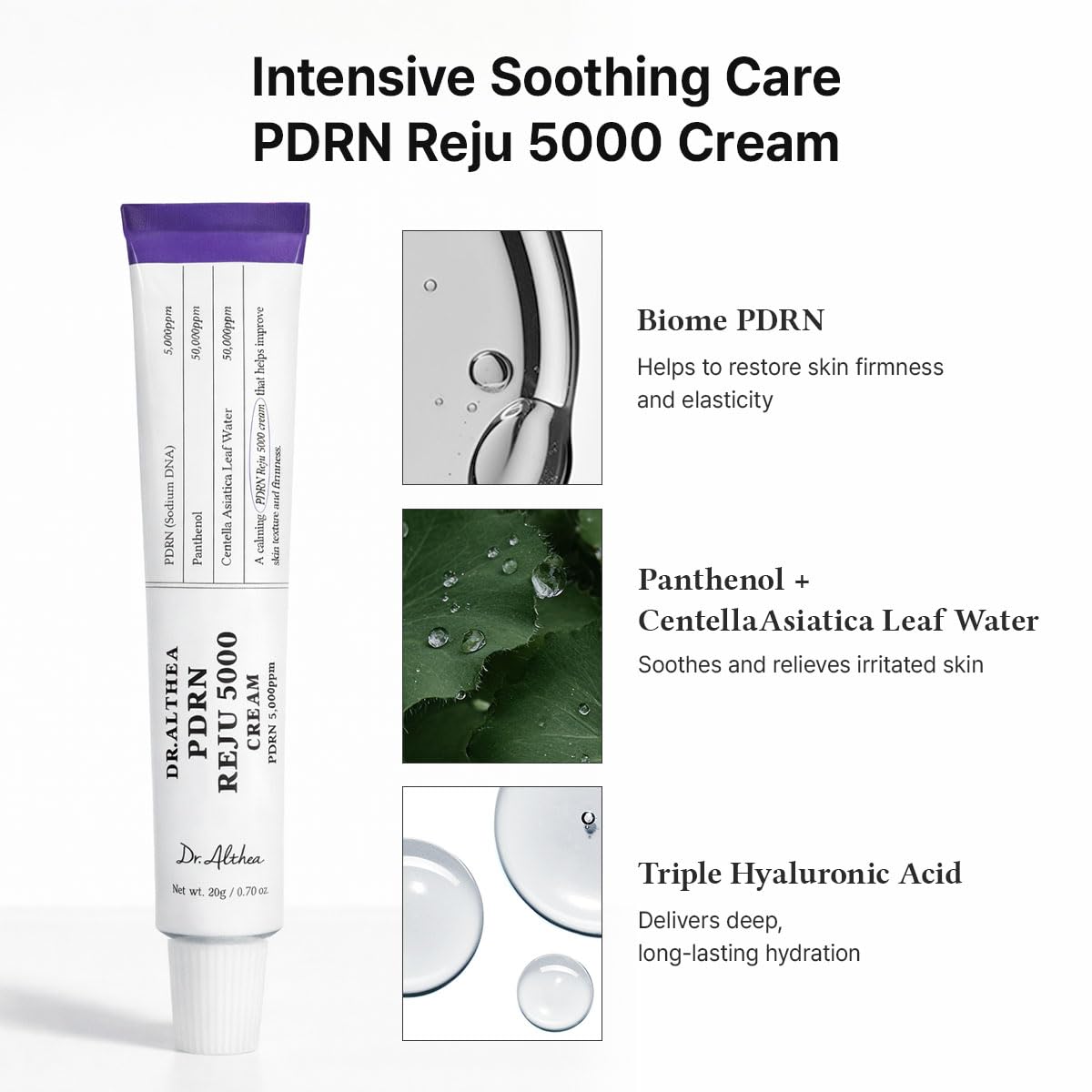 Dr. Althea PDRN Reju 5000 Cream 20g product detail image 3