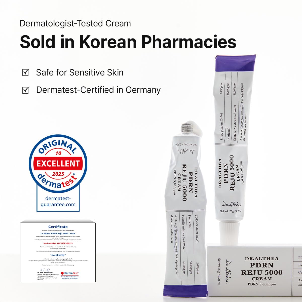 Dr. Althea PDRN Reju 5000 Cream 20g product detail image 6