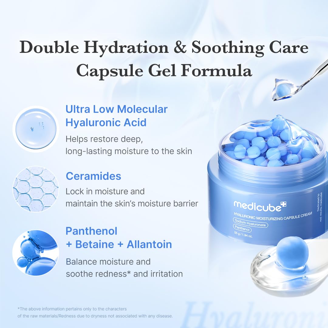 Medicube Hyaluronic Moisturizing Capsule Cream product detail image 3